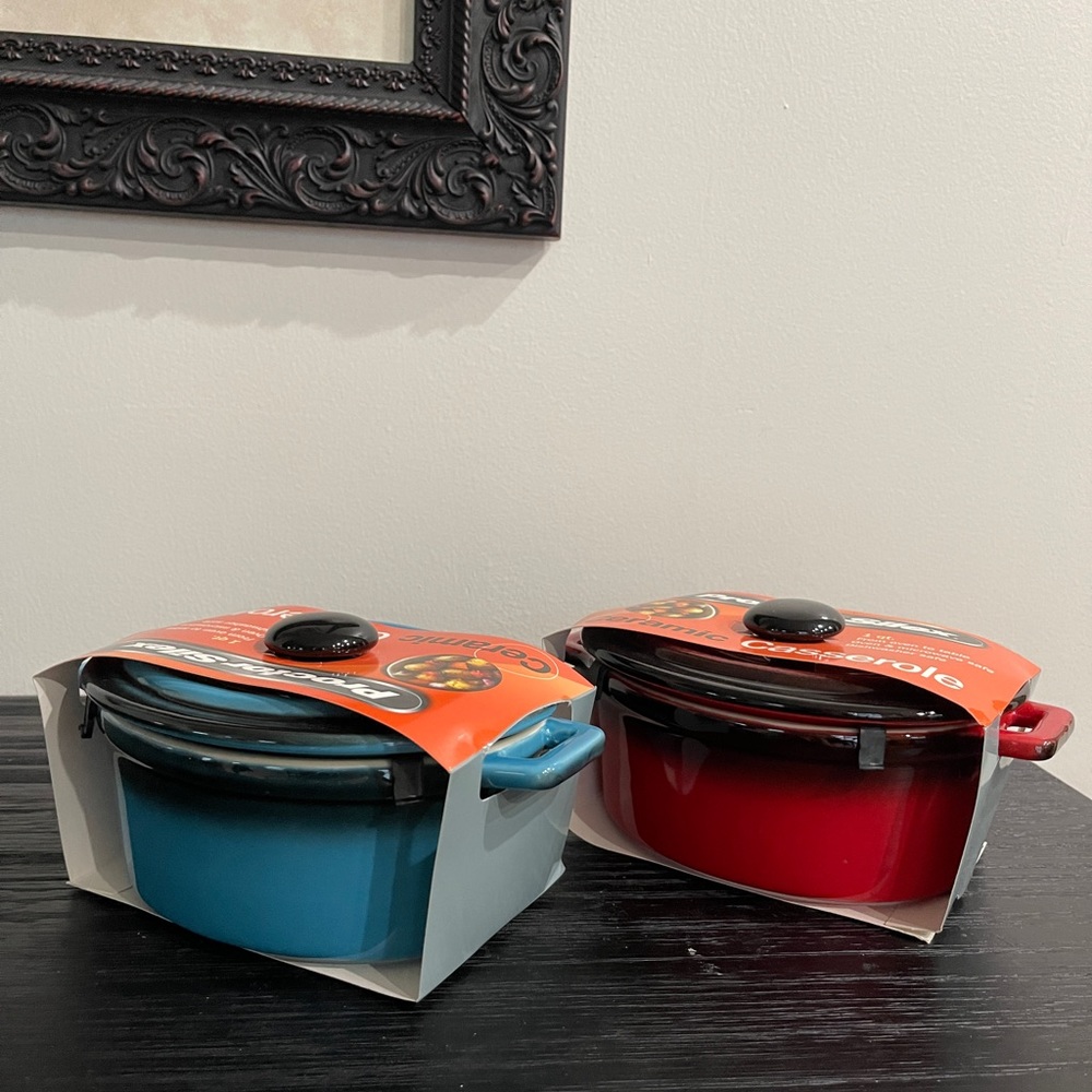Proctor silex ceramic casseroles